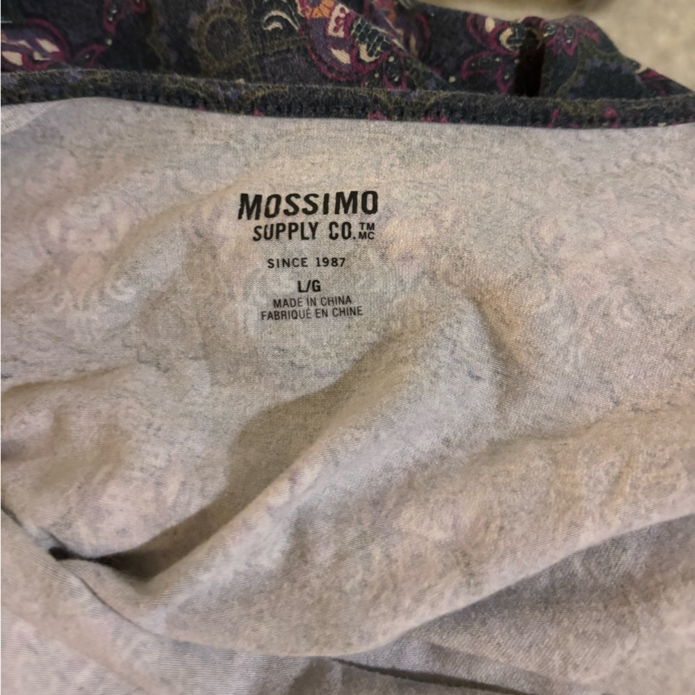 Mossimo Supply Co Blue and Pink Cap Sleeve Sundress - Picture 4 of 4
